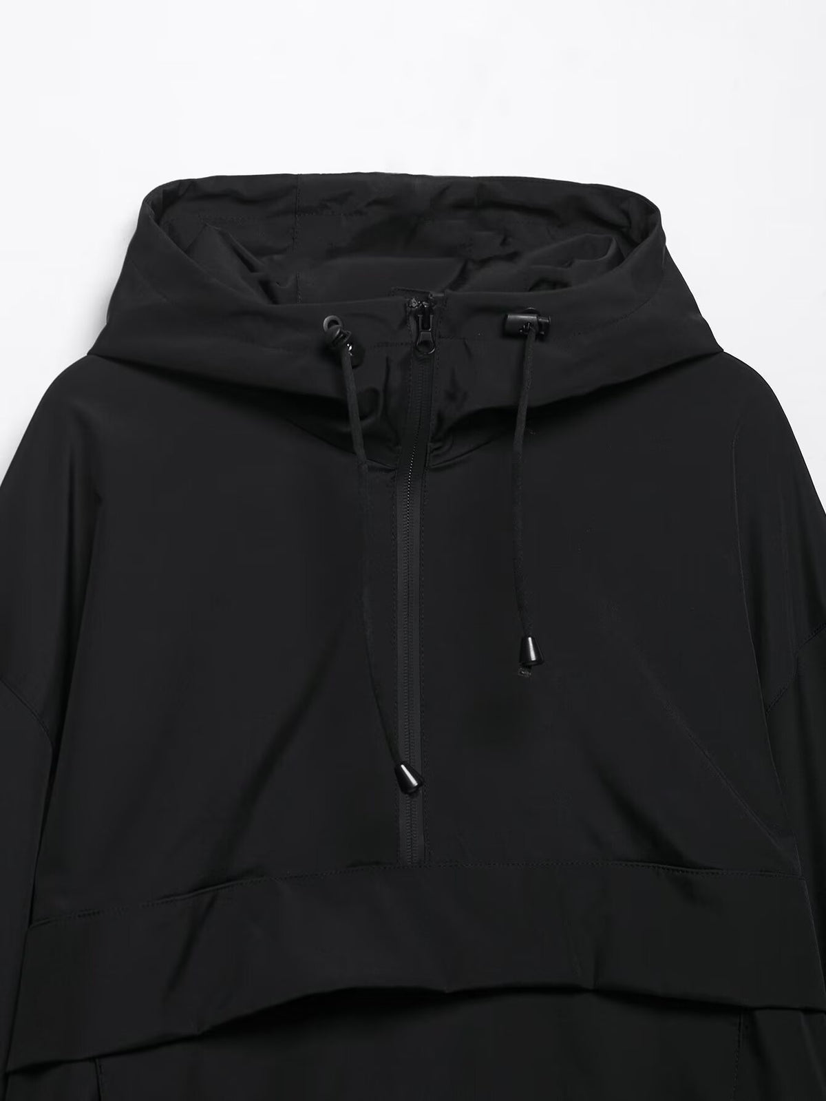 Anorak Damen mit Kapuze – Windbreaker, wasserabweisende Übergangsjacke
