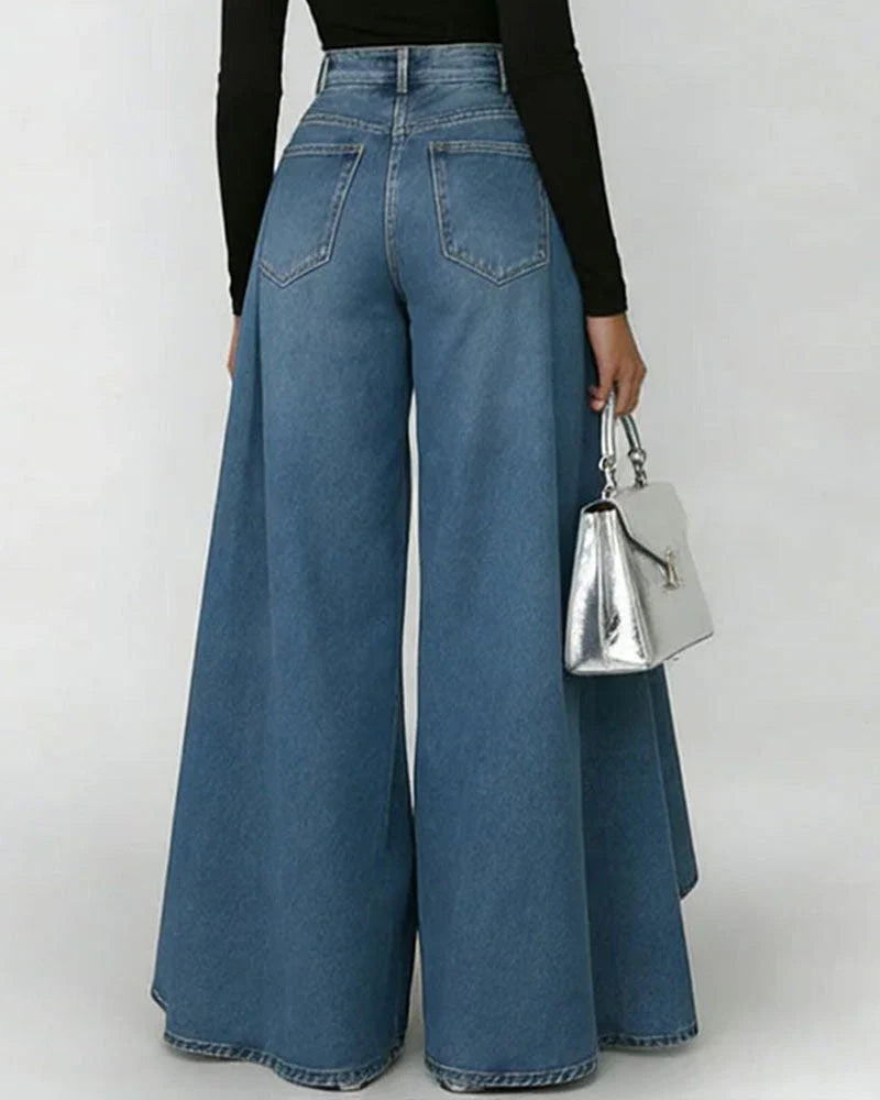 Elegante Weite Hose