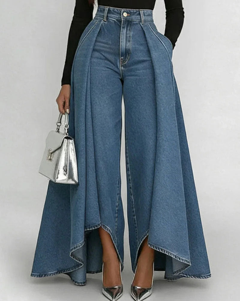 Elegante Weite Hose