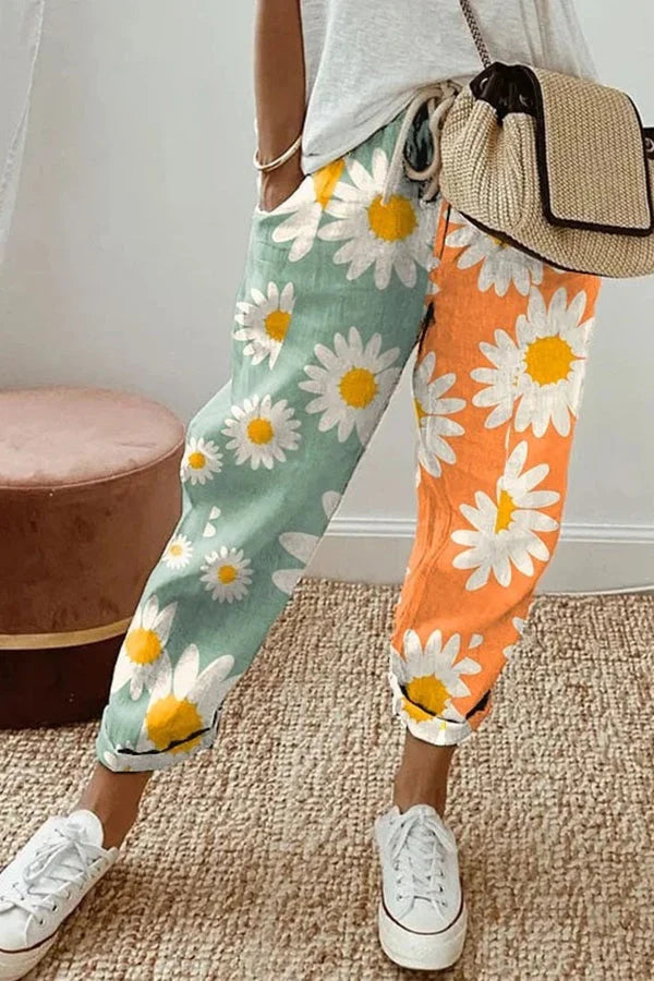 Ella | Damen Ombré-Hosen mit Taschen