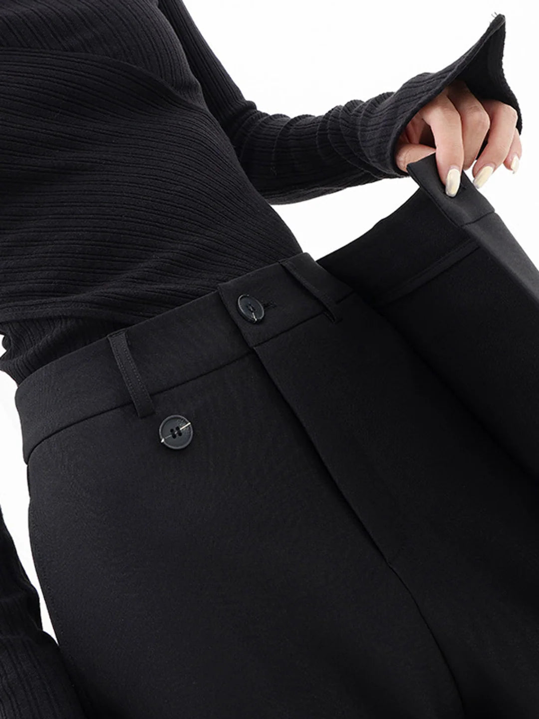 Drune | Asymmetrische Baggy-Hose