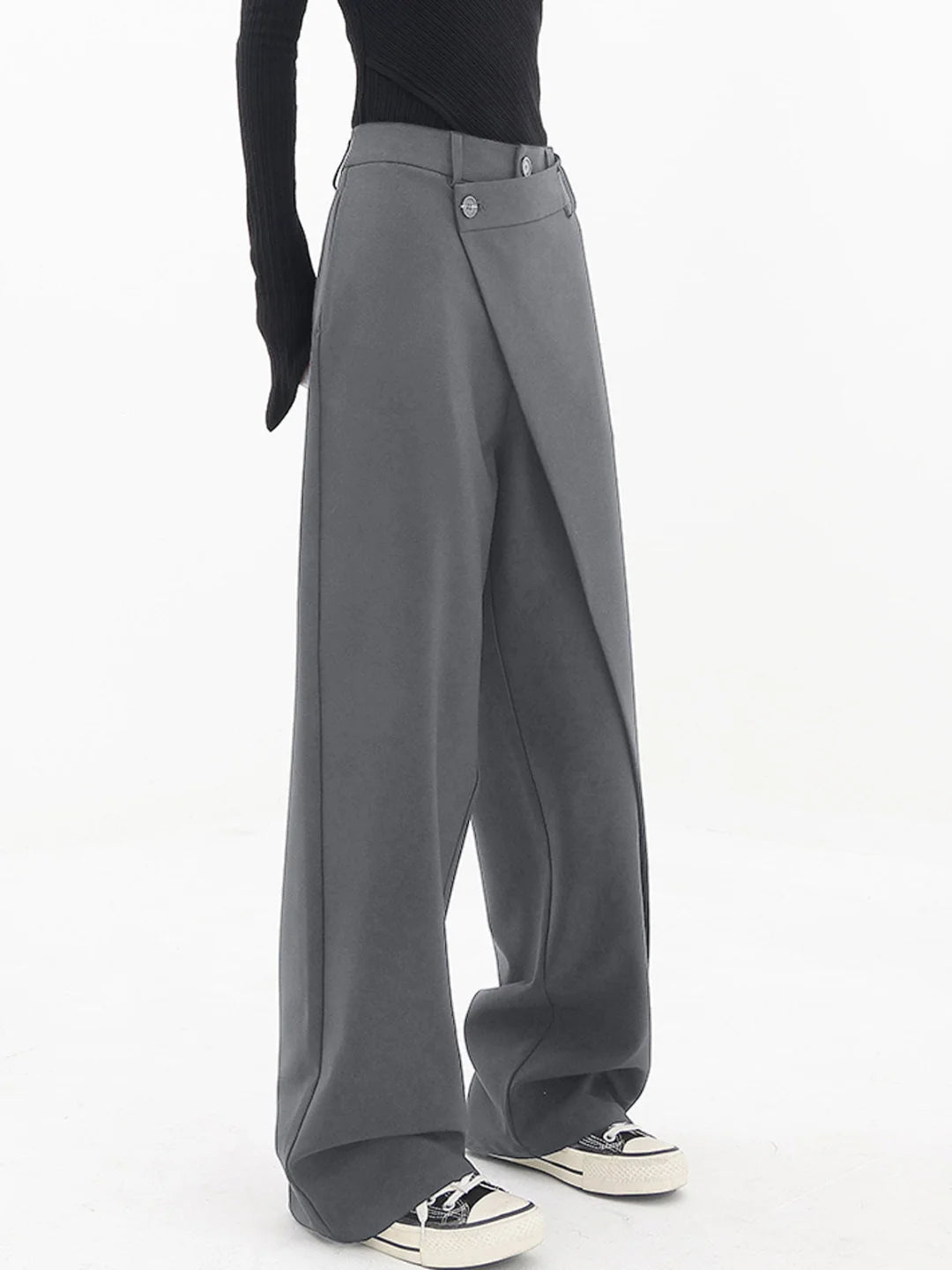 Drune | Asymmetrische Baggy-Hose