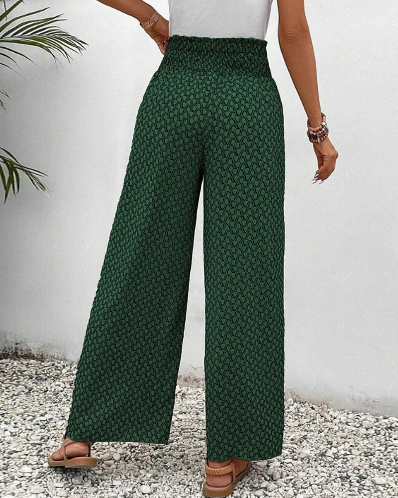 Drune | Damenhose mit geometrischem Druck
