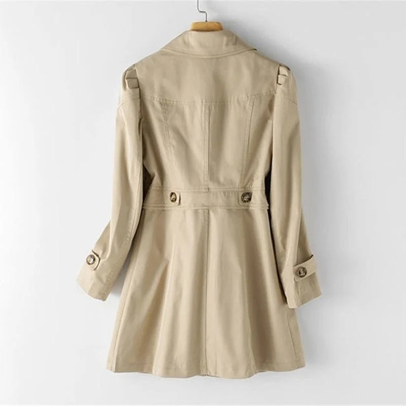 Kenzuu Modische Damen Jacke & Eleganter Trenchcoat Chamora