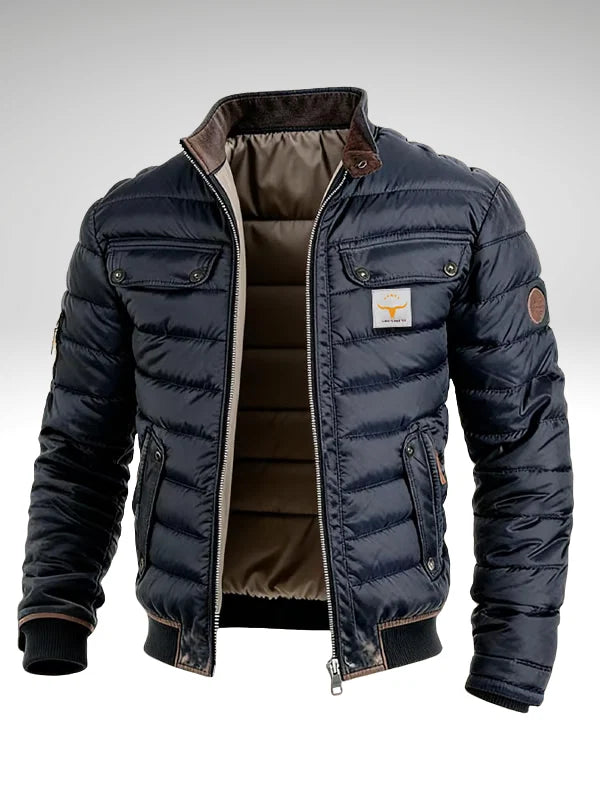 Luxuriöse Steppjacke für Herren