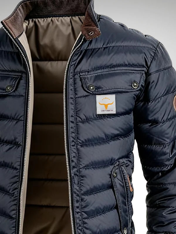 Luxuriöse Steppjacke für Herren