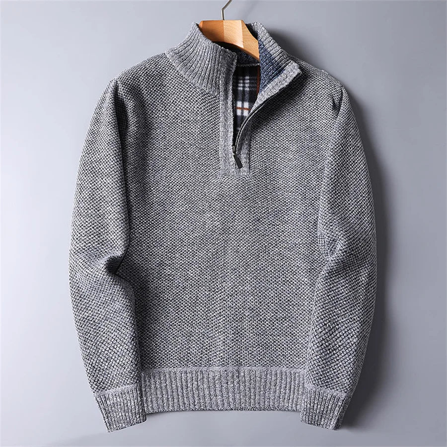 Quarter-Zip Pullover kenzuu