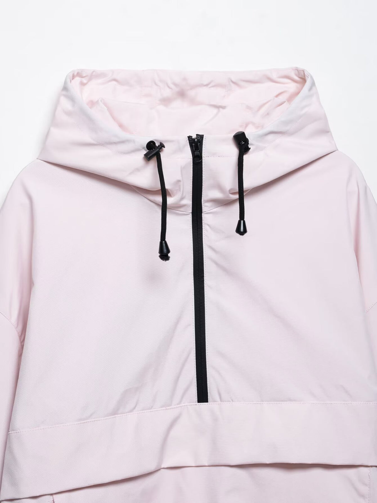 Anorak Damen mit Kapuze – Windbreaker, wasserabweisende Übergangsjacke