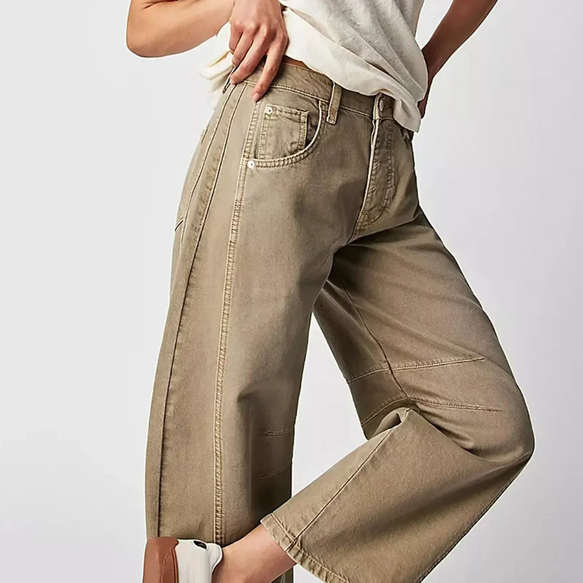 Alicia - Komfort-Jeans mit weitem Bein