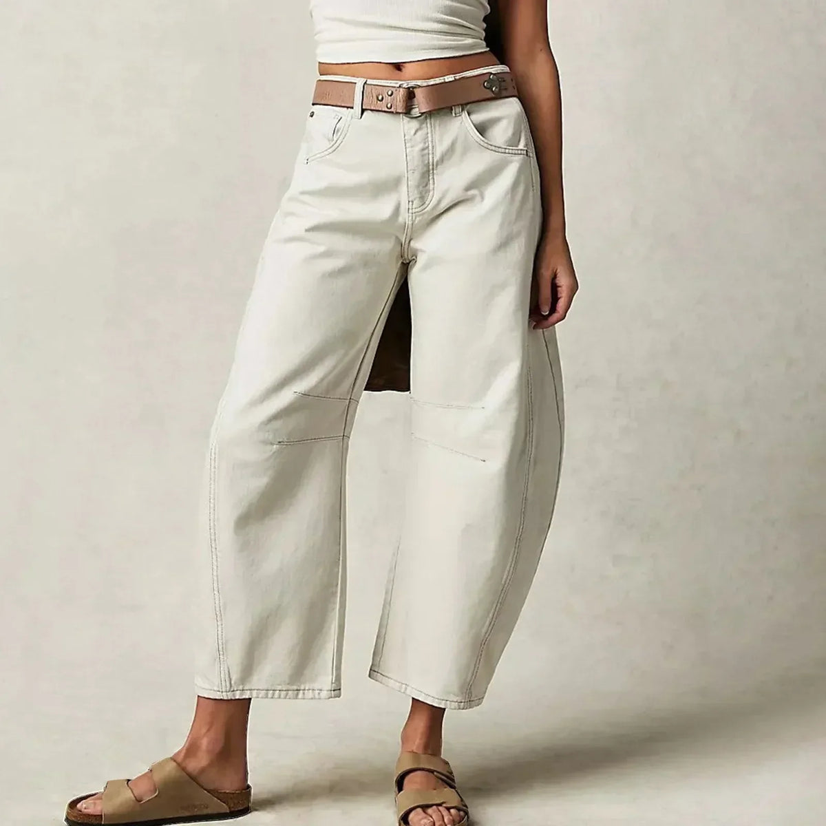 Alicia - Komfort-Jeans mit weitem Bein
