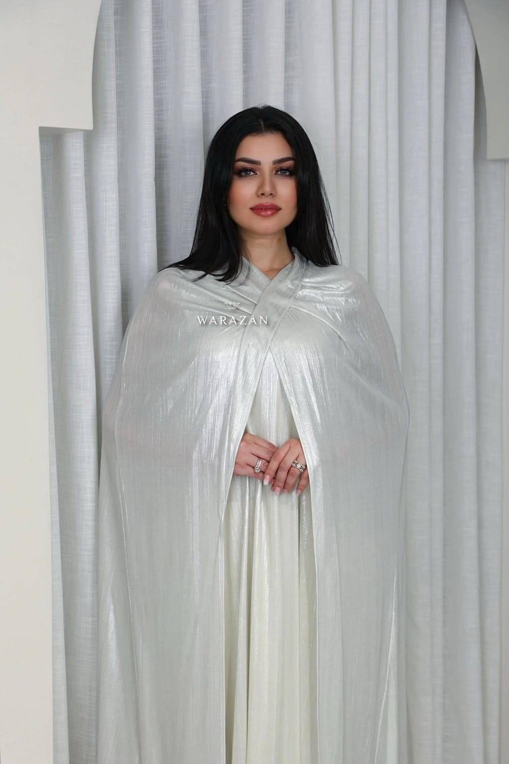فستان سهرة ناعم قطعتين للمناسبات