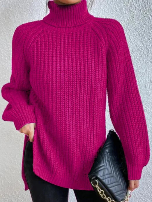 Damen Rollkragenpullover Kenzuu