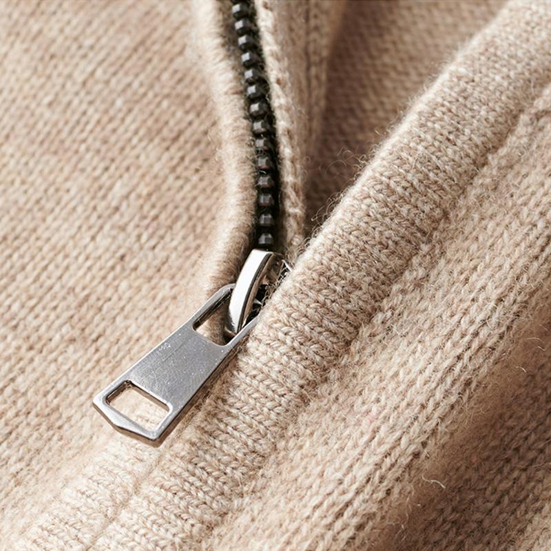 Erik – Premium-Pullover mit Reißverschluss kenzuu