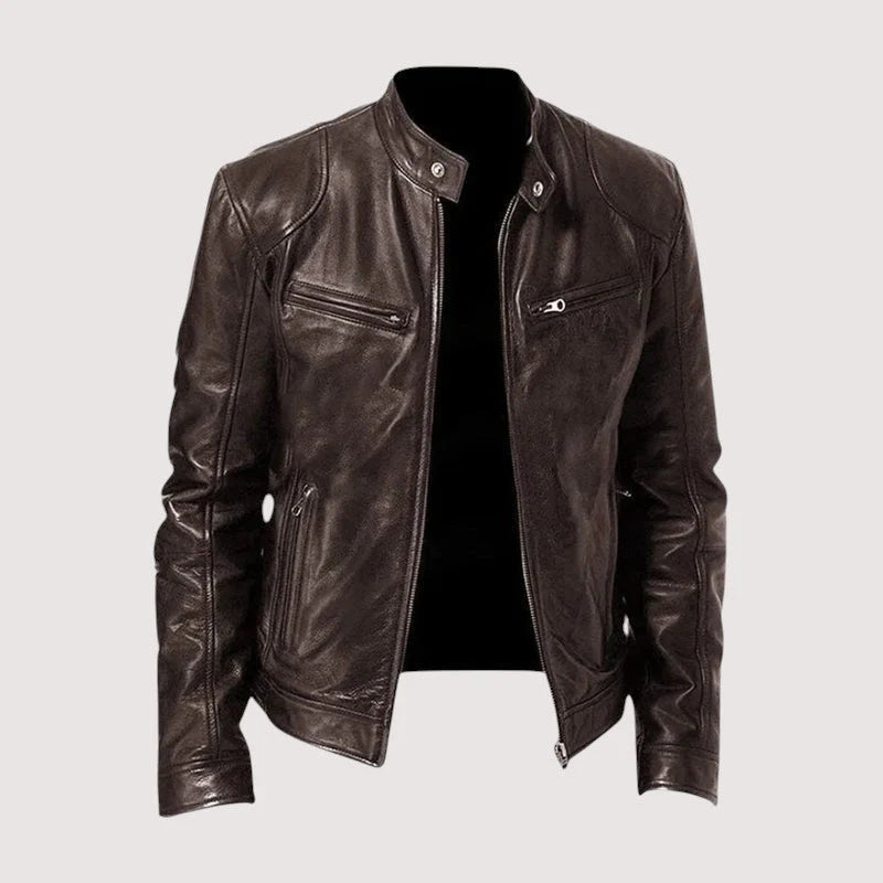 Herren Lederjacke Kenzuu