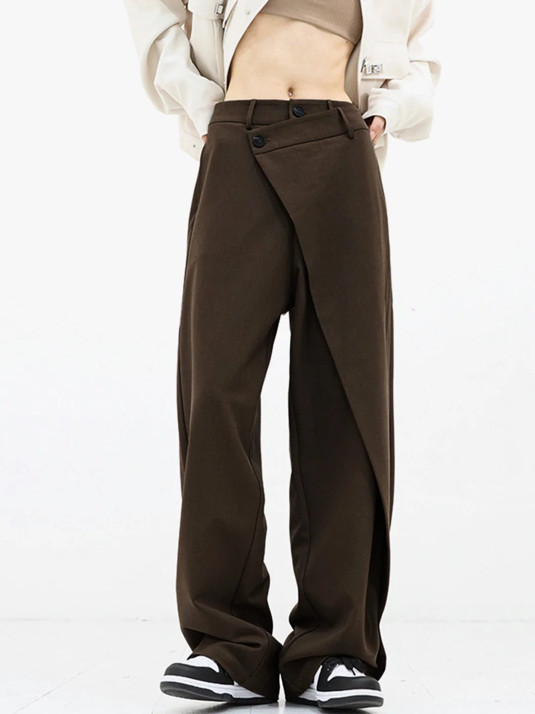 Drune | Asymmetrische Baggy-Hose