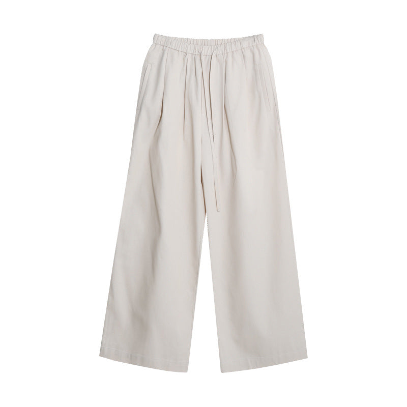 Kenzuu Damen Freizeithose mit Kordelzug und Hoher Taille D6213-W1