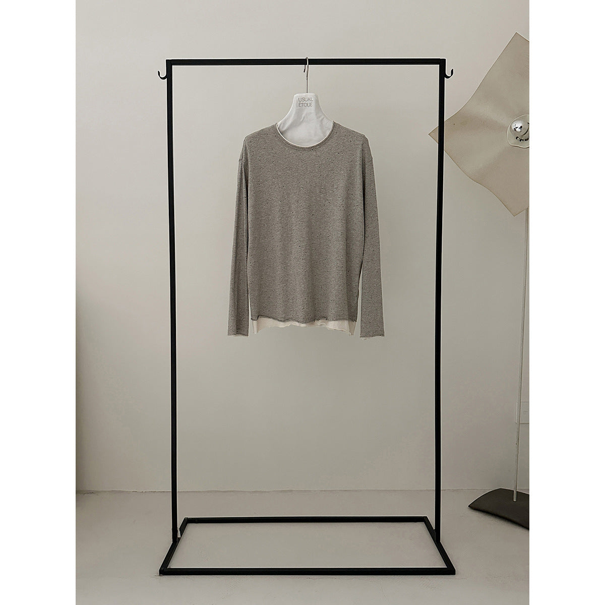 Kenzuu Damen Langarmshirt aus Seiden-Baumwollmischung | D8331-W3