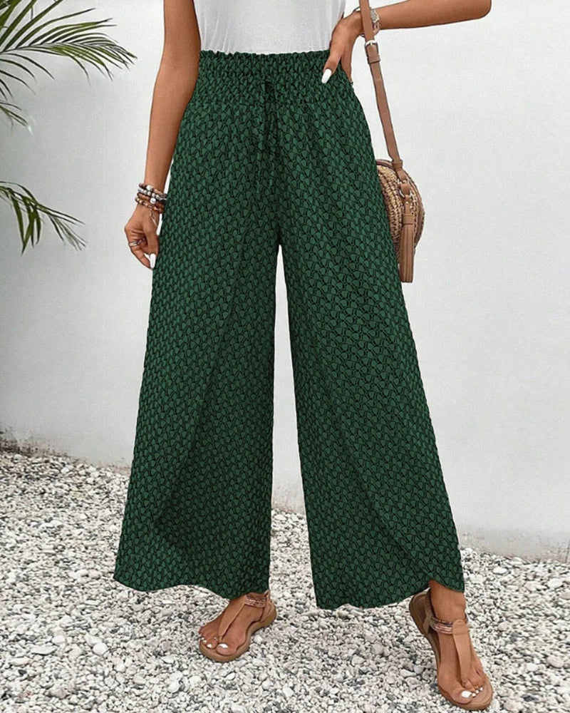 Drune | Damenhose mit geometrischem Druck