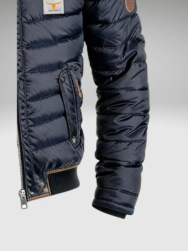 Luxuriöse Steppjacke für Herren