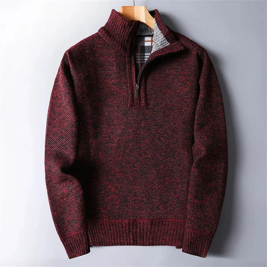 Quarter-Zip Pullover kenzuu