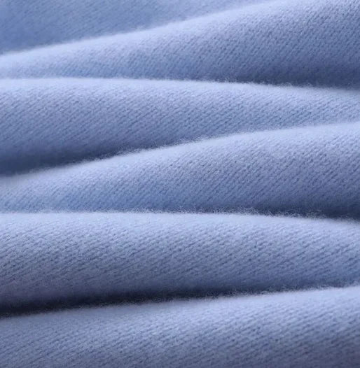 Ryan | Warm Mohair Pullover - Blau kenzuu